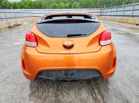 KMHTC6AD0GU301150 2016 HYUNDAI VELOSTER Orange Vista trasera