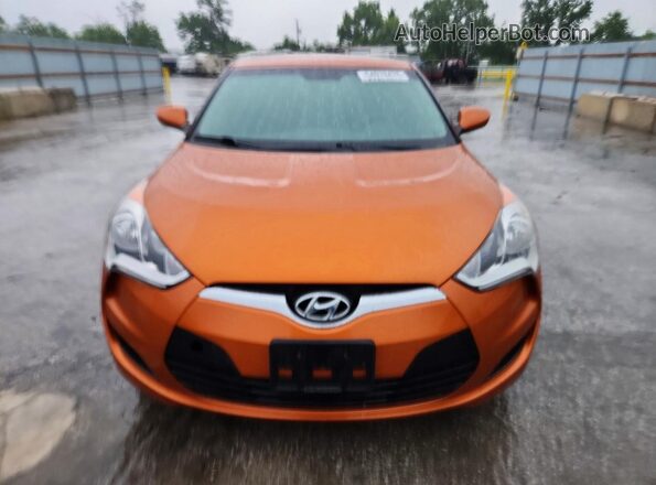 KMHTC6AD0GU301150 2016 HYUNDAI VELOSTER Orange Vista frontal