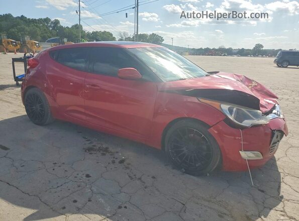KMHTC6AD1GU267719 2016 HYUNDAI VELOSTER Red Przód prawy