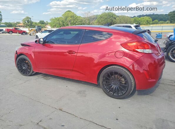 KMHTC6AD1GU267719 2016 HYUNDAI VELOSTER Red Tył lewy