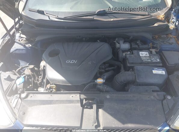 KMHTC6AD1GU299148 2016 HYUNDAI VELOSTER Blue Вид ззаду