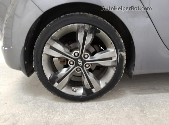 KMHTC6AD1HU314426 2017 HYUNDAI VELOSTER Gray 