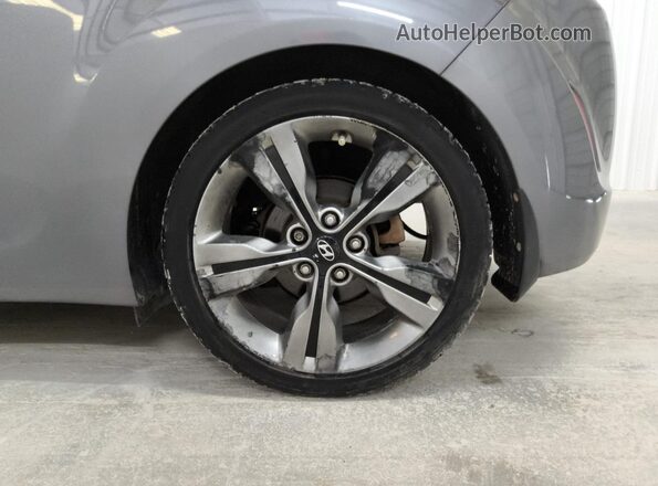 KMHTC6AD1HU314426 2017 HYUNDAI VELOSTER Gray 