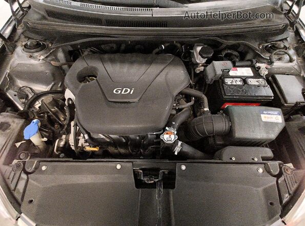 KMHTC6AD1HU314426 2017 HYUNDAI VELOSTER Gray Vista del compartimento del motor