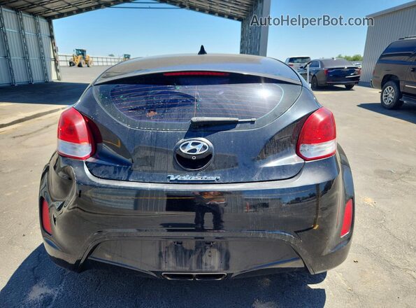 KMHTC6AD1HU324647 2017 HYUNDAI VELOSTER Black Vista trasera