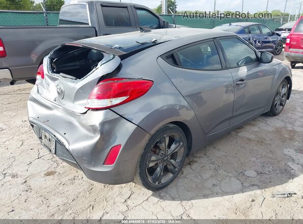 KMHTC6AD2GU248628 2016 HYUNDAI VELOSTER Silver უკანა მარჯვენა
