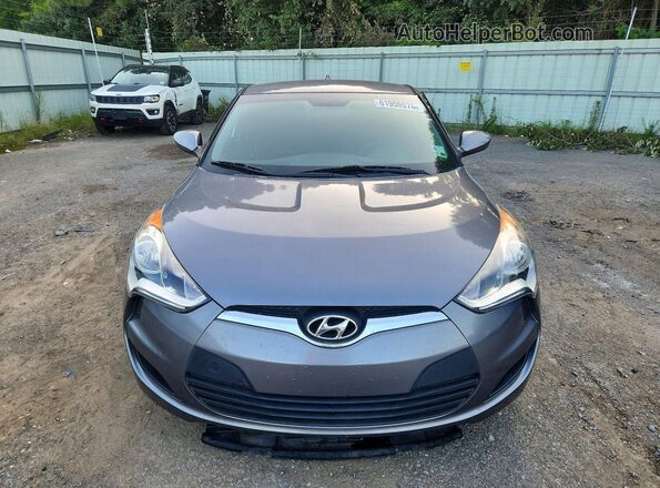 KMHTC6AD2GU263940 2016 HYUNDAI VELOSTER Silver Вид спереду