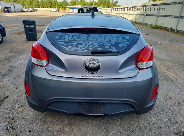 KMHTC6AD2GU263940 2016 HYUNDAI VELOSTER Silver Вид ззаду