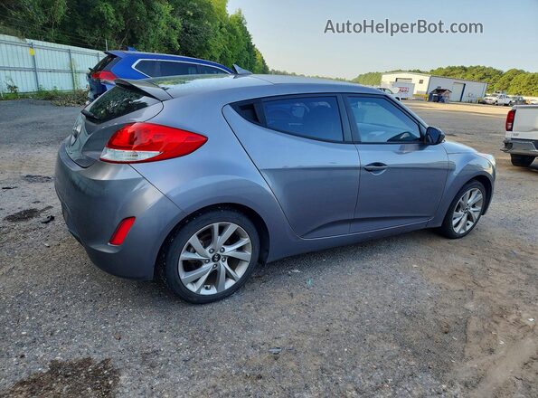 KMHTC6AD2GU263940 2016 HYUNDAI VELOSTER Silver Задня права чверть