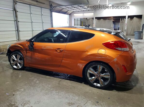 KMHTC6AD2GU301683 2016 HYUNDAI VELOSTER Orange Rear left