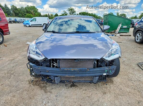 KMHTC6AD2HU306335 2017 HYUNDAI VELOSTER Серый Вид спереди
