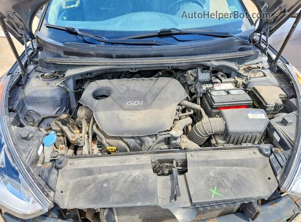 KMHTC6AD2HU306335 2017 HYUNDAI VELOSTER Серый Вид задней части салона