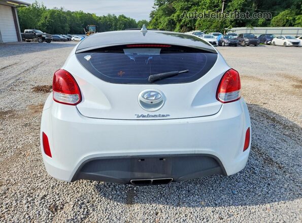 KMHTC6AD2HU312541 2017 HYUNDAI VELOSTER White Հետևի տեսք