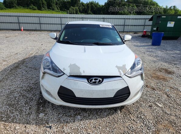KMHTC6AD2HU312541 2017 HYUNDAI VELOSTER White Դիմացի տեսք