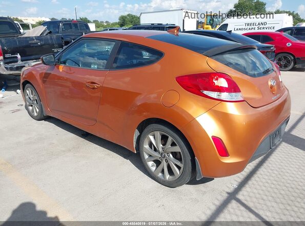 KMHTC6AD3GU297224 2016 HYUNDAI VELOSTER Orange Հետևի ձախ