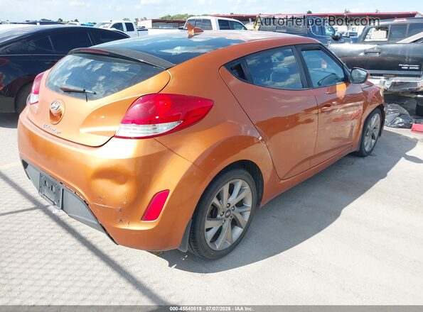KMHTC6AD3GU297224 2016 HYUNDAI VELOSTER Orange Հետևի աջ