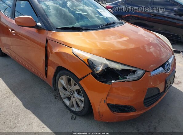 KMHTC6AD3GU297224 2016 HYUNDAI VELOSTER Orange Դիմացի տեսք