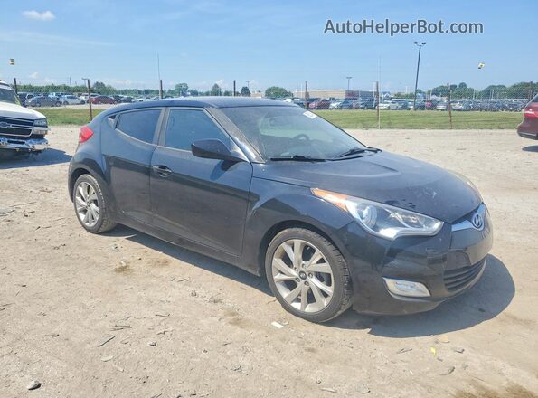 KMHTC6AD3HU305002 2017 HYUNDAI VELOSTER Black Front right