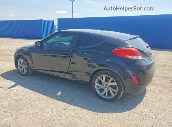 KMHTC6AD3HU305002 2017 HYUNDAI VELOSTER Black Rear left