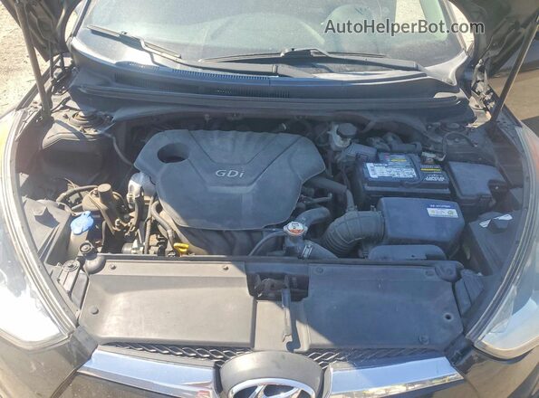 KMHTC6AD3HU305002 2017 HYUNDAI VELOSTER Black Engine compartment view