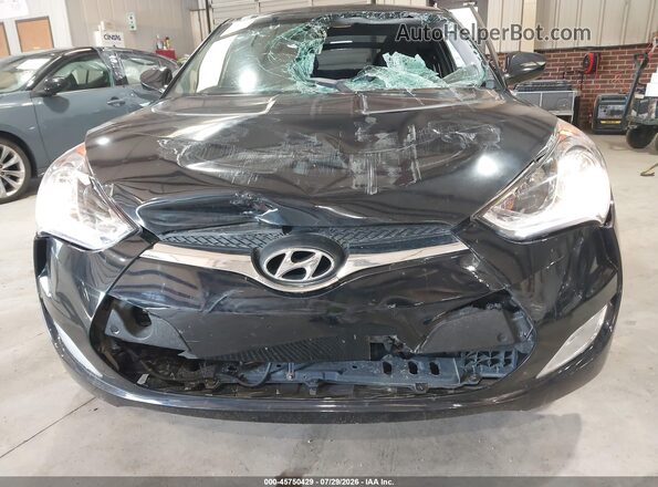 KMHTC6AD3HU322320 2017 HYUNDAI VELOSTER Черный Вид спереди