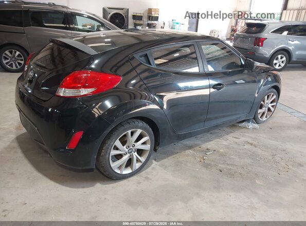 KMHTC6AD3HU322320 2017 HYUNDAI VELOSTER Черный Задняя правая четверть