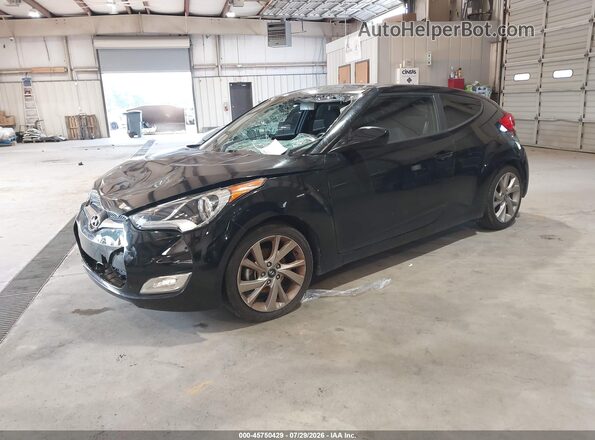 KMHTC6AD3HU322320 2017 HYUNDAI VELOSTER Черный Передняя левая четверть