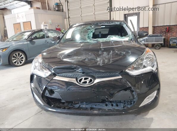 KMHTC6AD3HU322320 2017 HYUNDAI VELOSTER Черный Вид задней части салона