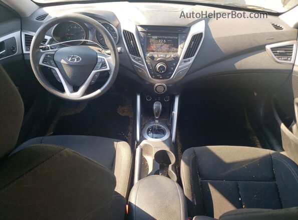 KMHTC6AD5GU252995 2016 HYUNDAI VELOSTER Orange Dashboard view