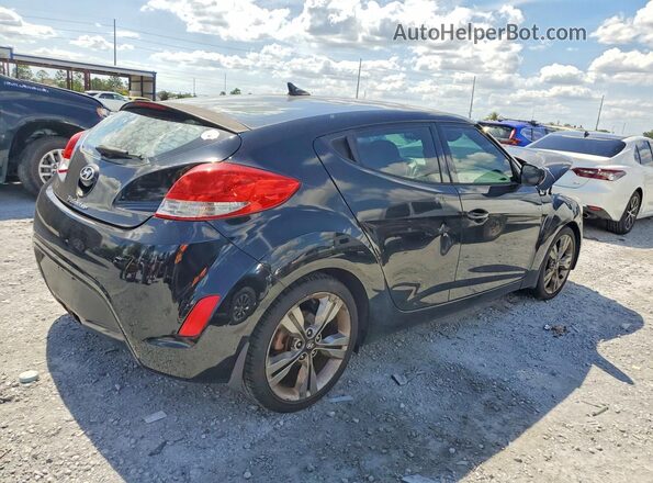 KMHTC6AD5GU257968 2016 HYUNDAI VELOSTER Black Rear right