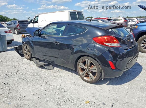 KMHTC6AD5GU257968 2016 HYUNDAI VELOSTER Black Rear left