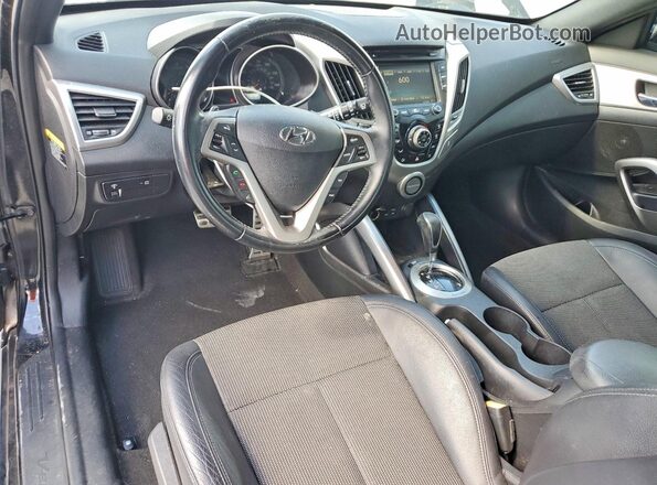 KMHTC6AD5GU257968 2016 HYUNDAI VELOSTER Black Dashboard view