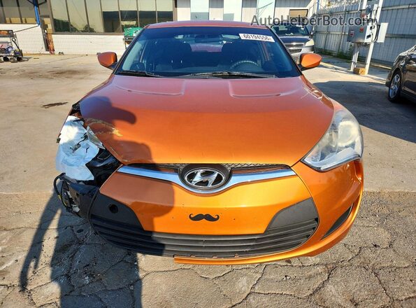 KMHTC6AD5GU287553 2016 HYUNDAI VELOSTER Orange Widok z przodu