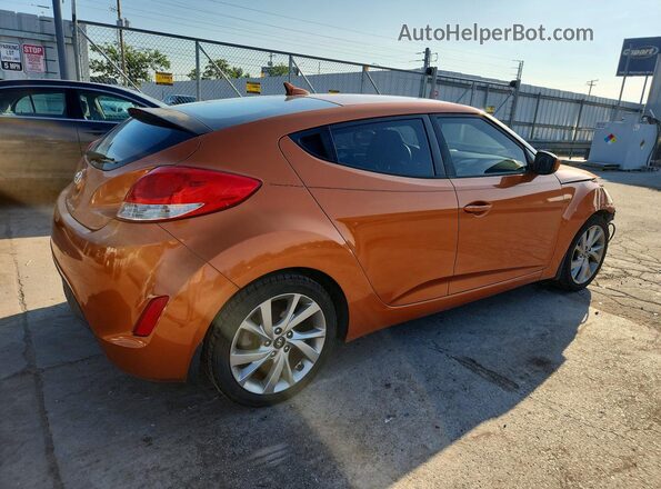 KMHTC6AD5GU287553 2016 HYUNDAI VELOSTER Orange Tył prawy