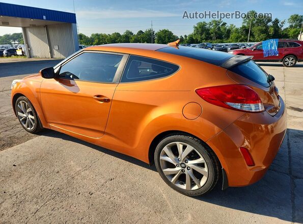 KMHTC6AD5GU287553 2016 HYUNDAI VELOSTER Orange Tył lewy