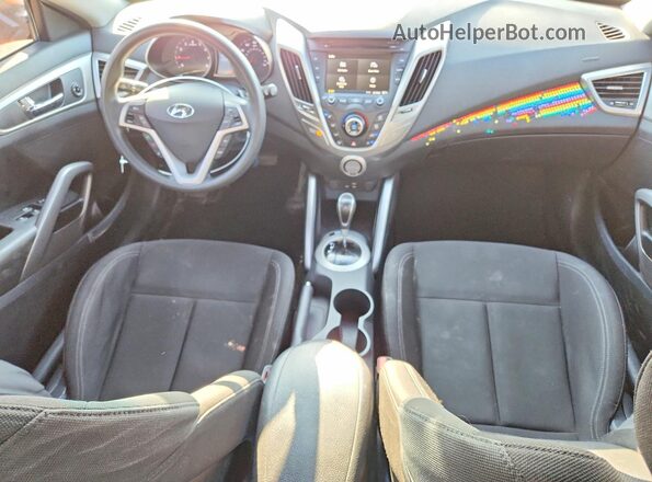 KMHTC6AD5GU287553 2016 HYUNDAI VELOSTER Orange Widok deski rozdzielczej
