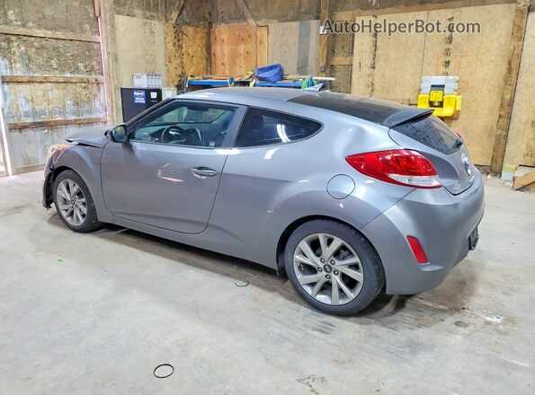 KMHTC6AD5GU290193 2016 HYUNDAI VELOSTER Gray Trasero izquierdo