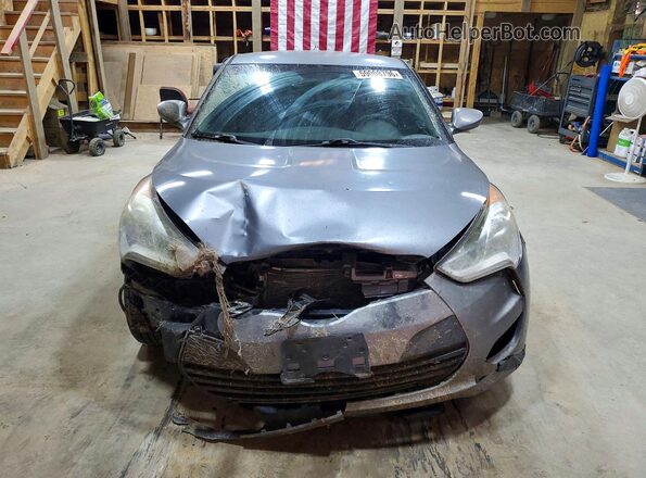 KMHTC6AD5GU290193 2016 HYUNDAI VELOSTER Gray Vista frontal