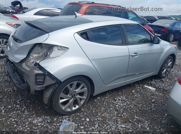 KMHTC6AD6GU269918 2016 HYUNDAI VELOSTER Silver Trasero derecho