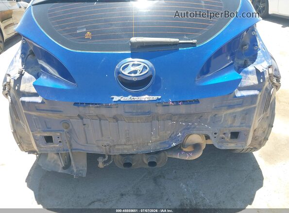 KMHTC6AD6GU275279 2016 HYUNDAI VELOSTER Blue Вид спереду