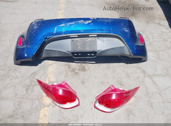 KMHTC6AD6GU275279 2016 HYUNDAI VELOSTER Blue Вид щитка приладів