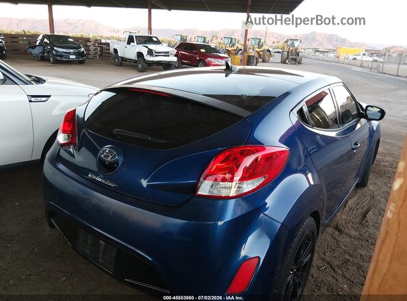 KMHTC6AD6GU302688 2016 HYUNDAI VELOSTER Blue Tył prawy