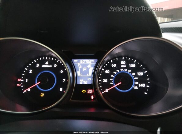 KMHTC6AD6GU302688 2016 HYUNDAI VELOSTER Blue Widok tylnych siedzeń