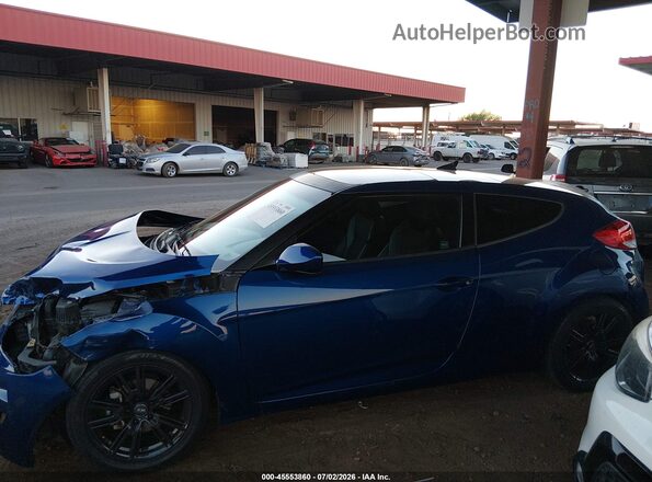 KMHTC6AD6GU302688 2016 HYUNDAI VELOSTER Blue 