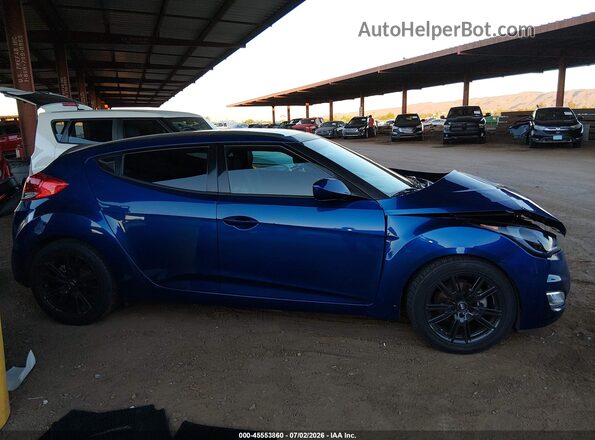 KMHTC6AD6GU302688 2016 HYUNDAI VELOSTER Blue Widok wnętrza 360 stopni