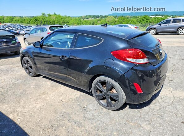 KMHTC6AD6HU323557 2017 HYUNDAI VELOSTER Black უკანა მარცხენა