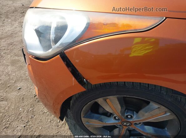 KMHTC6AD7GU250164 2016 HYUNDAI VELOSTER Orange Вид спереду