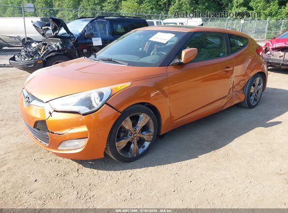 KMHTC6AD7GU250164 2016 HYUNDAI VELOSTER Orange Передня ліва чверть