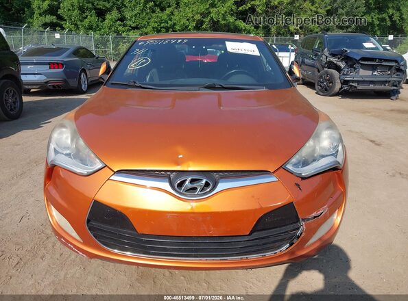 KMHTC6AD7GU250164 2016 HYUNDAI VELOSTER Orange Вид щитка приладів