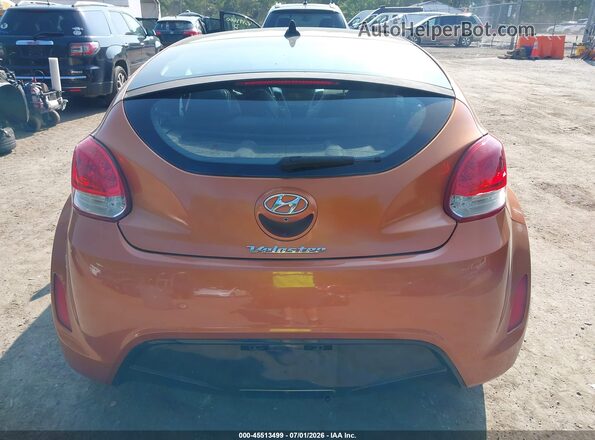 KMHTC6AD7GU250164 2016 HYUNDAI VELOSTER Orange 